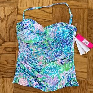 Lilly Pulitzer tankini top swim suit